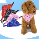 Adjustable Triangular Bandage For Pet Dog Cat Washable Scarf Bandana Collar Bibs Cat Neck Decor Birthday Party Dress Up - Image 4