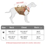 Tactical Dog Harness Military No Pull Pet Harness Vest For Medium Large Dogs Training Hiking Molle Dog Harness With Pouches - Image 6