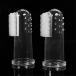 1PC Super Soft Pet Finger Dog Toothbrush Teddy Dog Brush Bad Breath Tartar Teeth Tool Cat Cleaning Dog Supplies Accessories - Image 7