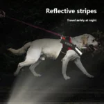 Dog Harness NO PULL Reflective Breathable Adjustable Pet Harness Vest with ID Custom Patch Outdoor Walking Dog Supplies - Image 3