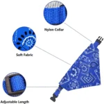 Adjustable Triangular Bandage For Pet Dog Cat Washable Scarf Bandana Collar Bibs Cat Neck Decor Birthday Party Dress Up - Image 7