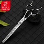 Fenice 7.0 inch Professional Thinning Dog Scissors JP440C Pet Grooming Shears Dogs Hair Cutting Tools - Image 4