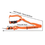 Dog Seat Belt for Vehicle Secure, Pet Car Tether Safety Leash for Dogs In Vehicles, Dog Seatbelt Tether, Christmas Gift - Image 6