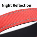 Dog Leash Short Dogs Leash 25cm Nylon Reflective Leashes for Dog Walking Comfortable Handle Short Dogs Leashes Nylon Pet Chain - Image 4