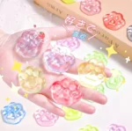 10/30/50Pcs Kawaii Cat Paws Sticky New And Unique Stress Relieving Toys Kids Birthday Party Favors Pinata Filler Cat Paws Sticky - Image 2
