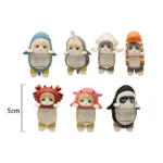 New Sonny Angel & Mofusand Blind Box Hippers Mini Figure Shark Cat Action Figure Toys For Fans Children Gift Random Style - Image 3