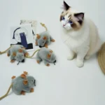 Plush Cat Toy Mouse Realistic Moving Tail with Sound Interactive Kitten Toys for Indoor Cats Hunting Game Play Pet Supplies - Image 5