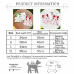 Cute Small Dog Dress Cute Cat Tiered Skirt Spring Puppy Bubble Skirt Breathable Dog Princess Dress Clothes Accessories - Image 6