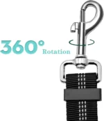 1PCS High Grade Dog Car Safety Belt Dog Safety Belt with Damping Belt and Reflective Line Adjustable Length Suitable Any Dog - Image 2