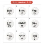12mm Custom Engraved Pet Tag Stainless Steel ,Tiny Dog Cat ID Name Tag, Laser Puppy Kitten Silver Gold Rose Gold Pet Collar - Image 6