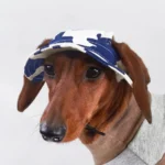 Wiener Dogs Sunscreen Hat Outdoor Hat Ear Holes Adjustable Cap for Badger Dogs Breathable Cool Hat for Small Media Dogs - Image 3