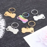 Custom Text Dog Tags Personalized Name Dog Cat ID Tag Bone Shaped Pendant Laser Engraving Address Number Customized Pets ID Tag - Image 6