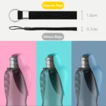 800ML Large Dog Water Bottle Dispenser For Small Big Dogs Portable Travel Pet Drinking Bowls Bulldog Labrador Feeder Supplies - Image 5