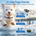 Dog Bark Collar,Small Medium Large Dog Smart Bark Collar,Adjustable Beep Vibration Modes & 7 Sensitivity, Automatic Anti Barking - Image 4