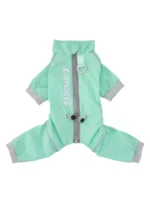 DOGWaterproof Dog Onesie with Zipper 4 Legs Pet Clothes for Spring Summer Y Pet Outfit - Image 4