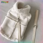 Dog Cute Vest Clothes Jacket Accessories Small Dog Luxury Autumn Winter Medium Dress Soft Pet Clothing Designer Coat Home - Image 8