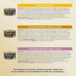Entrees Natural Wet Cat Food Chicken Selection in Broth 12 Pack, 2.47 oz Cans - Image 3