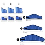 1-10PCS Summer Dog Cooling Collar Reusable Chill Scarf Breathable Pet Neck Wrap for Outdoor Use Heatstroke Prevention for Dogs - Image 6