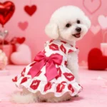 Dog Wedding Dress Princess Puppy Skirt Pet Clothes for Small Medium Dogs Cat Teddy Chihuahua Spring Summer Autumn Party Outfit