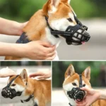Soft Silicone Pet Dog Muzzle Anti-biting Chewing Mask Breathable Basket Dog Muzzle Durable Strong Mask Muzzle pet Dog Supplies - Image 3