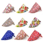 5PCS/S M L XL Dog Bandana Bulk Pet Dog Triangular Scarf Cotton Handkerchief and Scarf For Dogs Cat Bib Pet Dog Accessories - Image 8