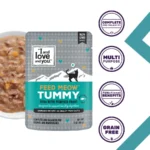 "" Feed Meow Wet Cat Food, Tummy Formula with Tuna and Pumpkin, 3oz Pouches, 12 Pack - Image 2