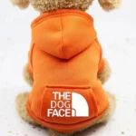 1pc Dog Hoodies Sweatshirt Jacket Warm Fashion Pet Coat Chihuahuas Bulldog Costume Puppy Pet Autumn - Image 2