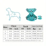 No Pull Dog Harness and Leash Set Adjustable Pet Harness Vest for Small Dogs Cats Reflective Dog Chest Strap Lead Walking - Image 6