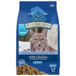 Blue Buffalo Wilderness Chicken Natural High-Protein Grain-Free Dry Food for Adult Indoor Cats, Real Chicken First, Antioxidant