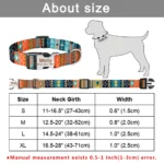 Personalized Dog Collar Custom Engraved Name ID Tag Nameplate Adjustable Small Large Medium Puppy Pet Dogs Collars - Image 5