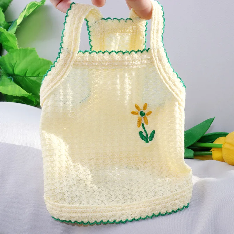 kf-S09da41757d21411eb8da582dc49de51ak Suspender Vest for Small Dogs Puppy Summer Clothes Dog Cooling Vest Chihuahua Clothing Dog Costume Outfit Pet Cat Dog T Shirt - Image 1