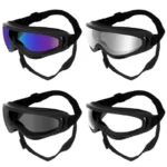 Pet Adjustable Dog Goggles Sunglasses Anti-UV Sun Glasses Eye Wear Protection Black Widely Used Dog Sunglasses Pet Dog Supplies