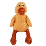 Pet Dog Molar Toy Vent Training Corduroy Monkey Pig Voice Plush Toy Dog Tooth Cleaning Supplie Dog Toys for Large Dogs - Image 6
