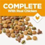 Complete High Protein Dry Cat Food With Real Chicken - Pack of 4 3.15 lb. Bags - Image 3