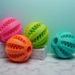 Cross-border pet dog leakage toy balls, teething puzzles, anti-boring and biting training toys - Image 4