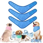 1-10PCS Summer Dog Cooling Collar Reusable Chill Scarf Breathable Pet Neck Wrap for Outdoor Use Heatstroke Prevention for Dogs