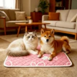 Summer New Pet Cooling Mat Cool Dog Cat Pet Mat Suitable Small Extra Large Dogs Effectively Absorbs Sweat Without Feeling Hot - Image 2