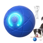 Dog Toy Ball Interactive Rolling Ball Auto Moving Dog Toy Two Modes Rechargeable Automatic Ball Pet Toy Supplies for Dog Puppy