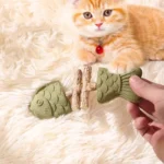 Catnip Balls Funny Fish Bone Cat Toys Lickable Snack Catnip Silvervine Kitten Chewing Cleaning Teeth Toy For Cats Pet Supplies