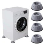 1-4Pcs Anti Vibration Feet Pads Legs Slipstop Silent Skid Raiser Mat For Washing Dryer Machine Support Dampers Stand Furniture