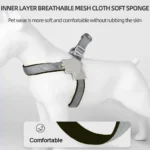 Pet Dog Harness for Small Medium Big Dogs Cats Hiking Puppy Adjustable Reflective Chest Strap French Bulldog Pug Teddy Supplies - Image 4
