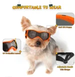 UV Protective Goggles for Dogs Cat Sunglasses Cool Protection Eyewear for Small Medium Dogs Outdoor Riding Pets Accessorie - Image 5