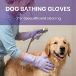 Pet Grooming Bathing Gloves Dog Cat Bathing Shampoo Scrubber Magic Massaging Cleaning Cleanner Sponge Silicon Hair Removal Glove - Image 5