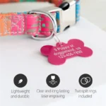 Personalized Pet ID Tag Dog Cat Nameplate Address Number Aluminum Collar Accessories Free Engraving ID Tags for Collar - Image 4
