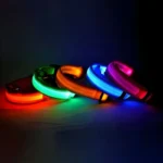 Dog Collar Nylon LED Night Safety Flashing Glow In The Dark Pet Dog Leash pet Dogs Luminous Fluorescent dog accessories collar - Image 6