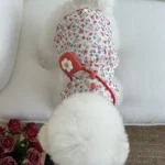 Pet Dog Dog Floral Dress Spring Summer Thin Small Dog Dress Teddy Bigbear Pomeranian Yorkshire Cat Clothes dog dresses - Image 6
