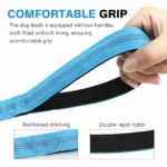 Bungee Dog Leash, Heavy Duty Dog Leash with Shock Absorption, 2 Padded Handles Training Leash, Improved Dog Safety and Comfort - Image 3