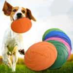 Interactive Silicone Flying Saucer Toy for Dogs And Cats Chew Resistant Flying Disc Pet Game Perfect for Puppy Training Fun - Image 4