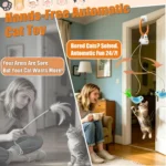 Interactive Cat Toys for Indoor Cats, Rechargeable Durable Safe Hanging Cat Toy for Bored Kittens & Adult Cats - Image 3