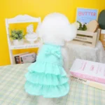 2023 Spring Pet Clothes Dog Princess Dresses Puppy Dress Pet Skirt Puppy Dog Princess Dresses for Small Medium Cat Costume Pug - Image 3